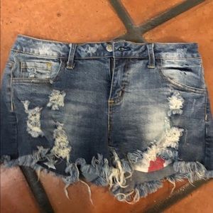 Jordann America flag shorts